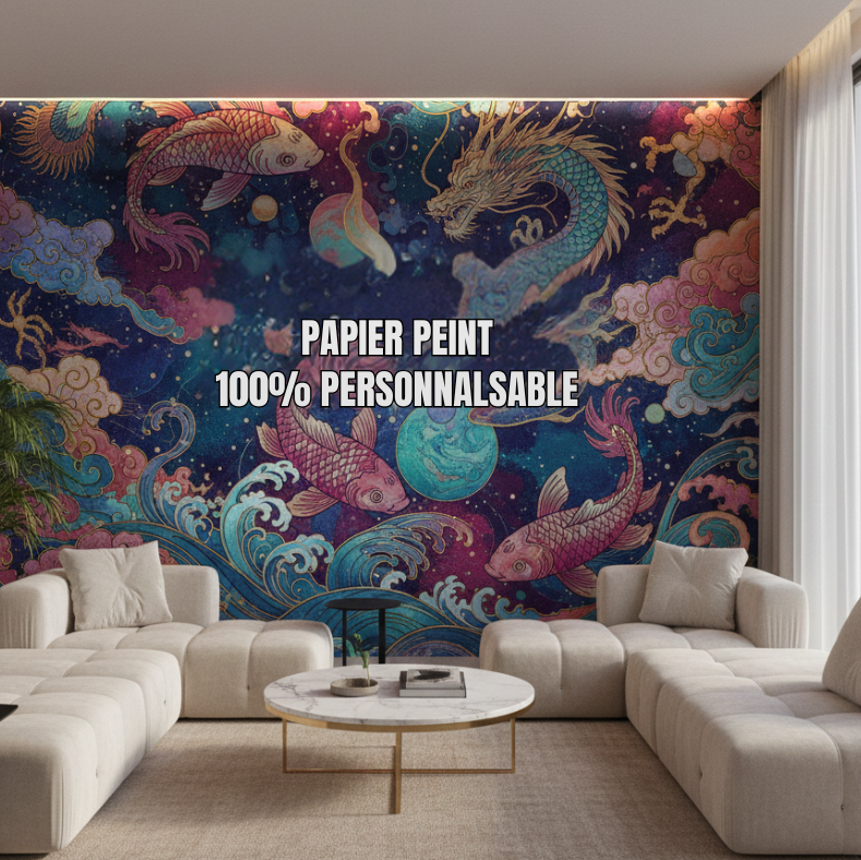 Plongez dans un monde féerique avec ce papier peint fantastique aux nuances bleu et violet. Ses dégradés profonds et son ambiance mystérieuse créent une décoration immersive, idéale pour une chambre, un bureau ou un espace détente. Ce design invite au rêve et transforme instantanément la pièce en un univers magique. Fabriqué sur mesure et imprimé en haute définition, il allie élégance, modernité et originalité.